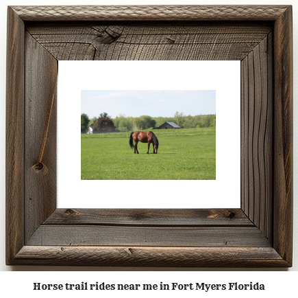 horse trail rides near me in Fort Myers, Florida